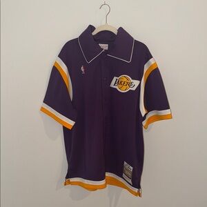 Magic Johnson Lakers Warm-up